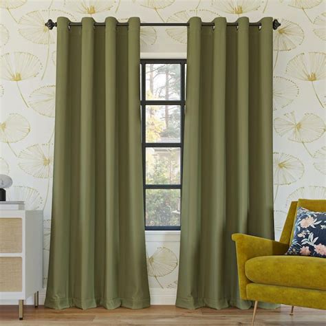 Sun Zero Oslo Theater Grade Sage Green Polyester Solid In W X In