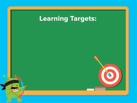 Learning Target Template