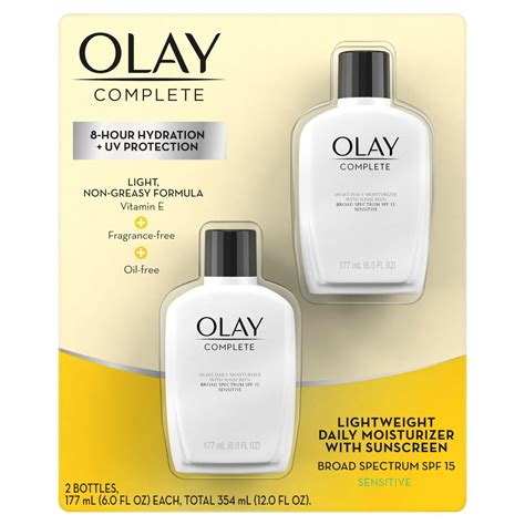 Product Of Olay Complete Lotion Moisturizer With Spf Sensitive Pk