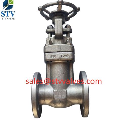 Forged Steel Bellows Seal Gate Valve 150LB F316 1 Inch RF End China