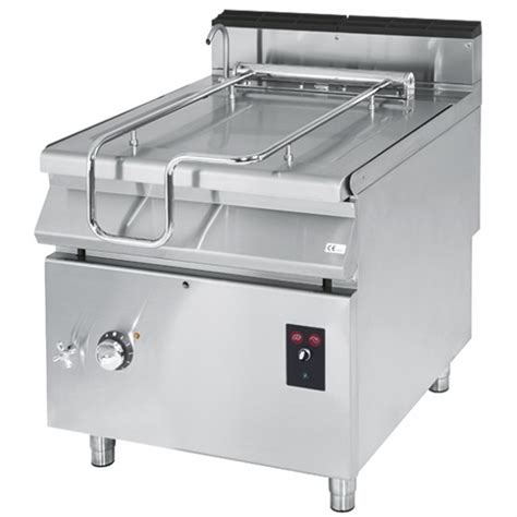 Sauteuse basculante électrique capacité 80 litres avec cuve en inox