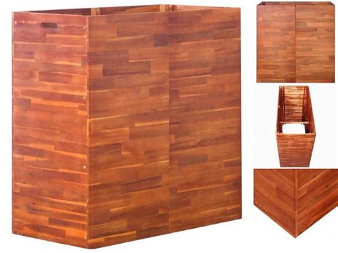 Vidaxl Hochbeet Garten Hochbeet Akazienholz 100x50x100 Cm Holz