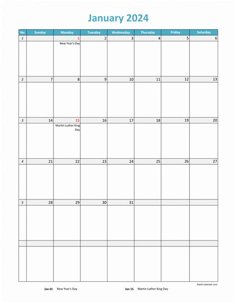 Calendar 2024 Printable Excel Chart - Miran Tammara