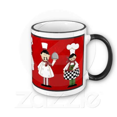 Italian Chefs Mug Mugs Chef Kitchen Decor Italian Chef