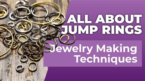 Jump Rings How To Use Jump Rings For Jewelry Making Youtube