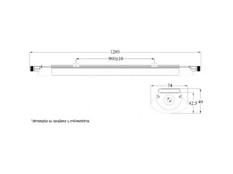 BBLINK Vododiht LED LG236A 36W 6500K IP65 Cena Karakteristike Komentari