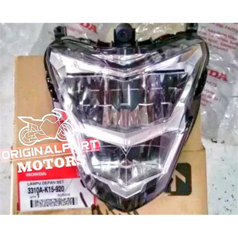 Jual Light Assy Head Set Cb R Blok Reflektor Led Lampu Depan Honda Cb