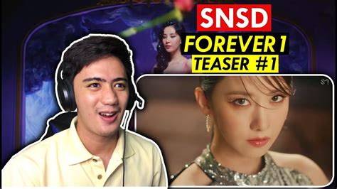 Girls Generation 소녀시대 FOREVER 1 MV Teaser 1 REACTION YouTube