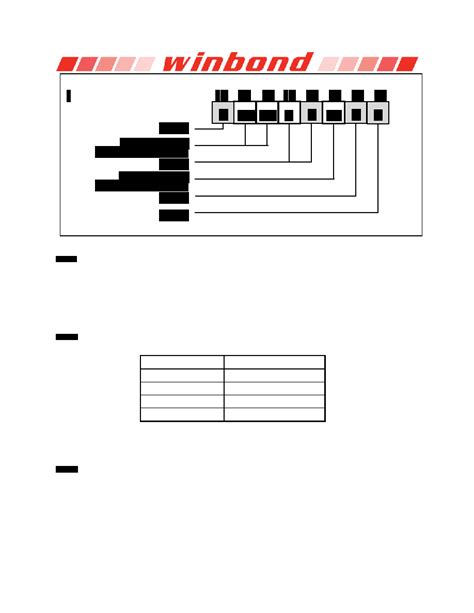 W Q Jwsiq Datasheet Pages Winbond V M Bit Serial