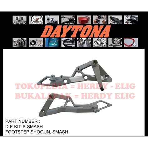 Jual FOOTSTEP UNDERBONE DAYTONA JAPAN SUZUKI SHOGUN SMASH Shopee