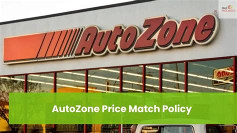 AutoZone Price Match Policy What Is It And How Does It Work