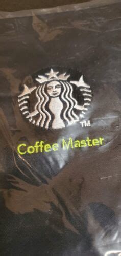 Original Starbucks Coffee Master Barista Apron New In Bag 2 Pack