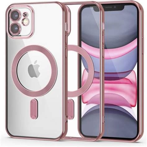 Tech Protect IPhone 11 MagShine Cover MagSafe Kompatibel Gennemsigtig