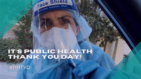 Happy Public Health Thank You Day Youtube