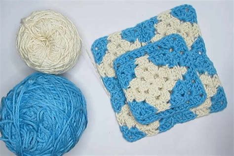 Easy Geometric Granny Square Crochet Tutorial