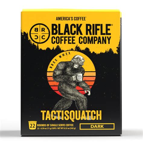 Black Rifle Coffee Company Tactisquatch K Cups Pods, Dark Roast, 22 Ct - Walmart.com