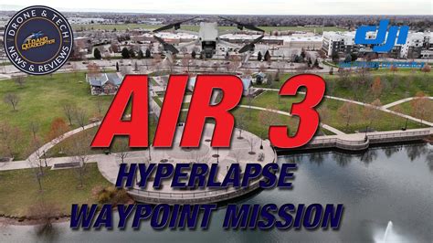 Dji Air Waypoint Hyperlapse At Kleiner Park Youtube