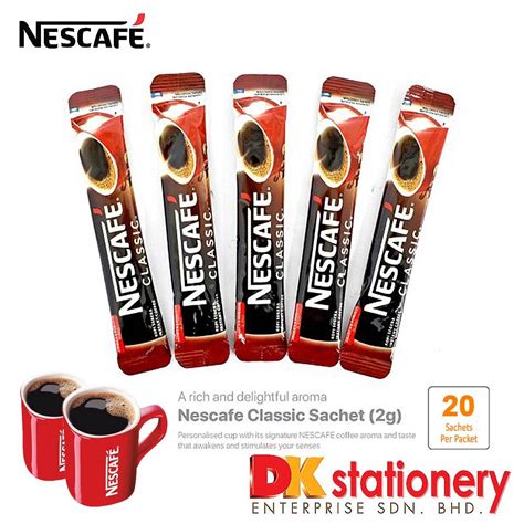 Nescafe Classic Sachet 2g X 20 Sachets