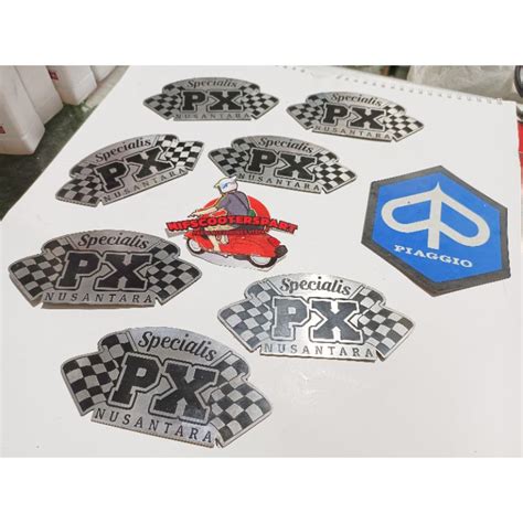 Jual Emblem Emblim Layar Vespa Px Ps Strada Excel Specialis Px