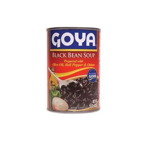 Goya Frijoles Negros Guisados Black Bean Soup Bottega