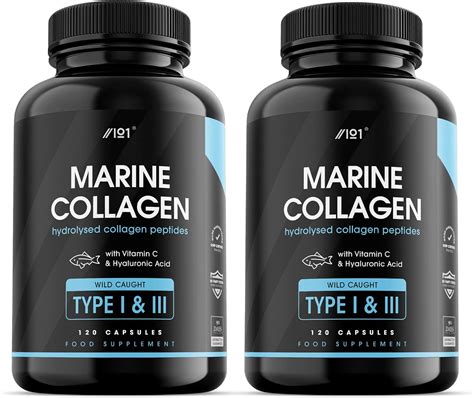 Marine Collagen 1000mg 240 High Strength Capsules Wild Caught Type