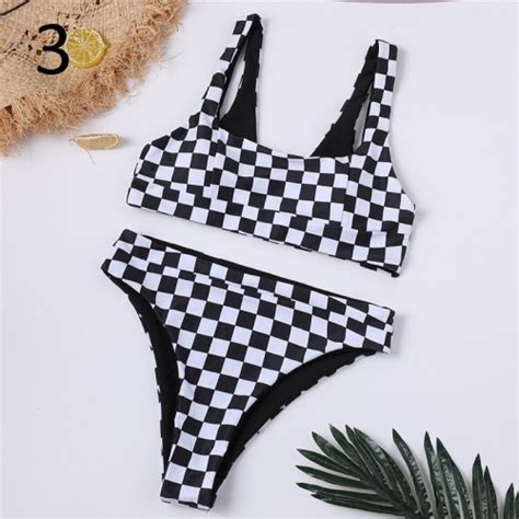 Sexy Bikini Mujer New Cow Print Swimsuit Women Two Pieces Push Up