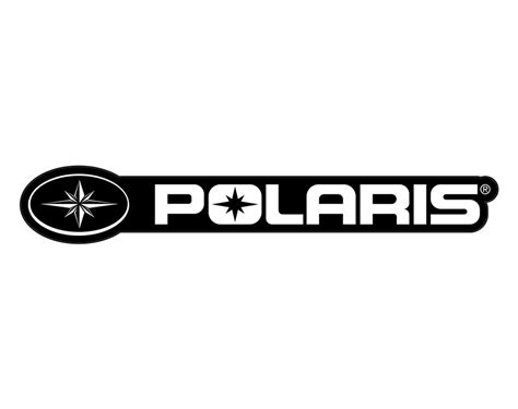 12 In Uv Coated Sticker With Polaris® Logo Polaris Snowmobiles