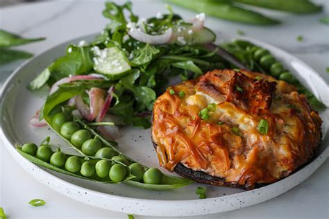 Smoked Bc Salmon Stuffed Portobellos — Bc Salmon