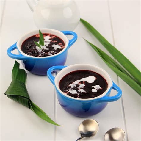 Premium Photo Indonesian Traditional Dessert Bubur Ketan Hitam Or