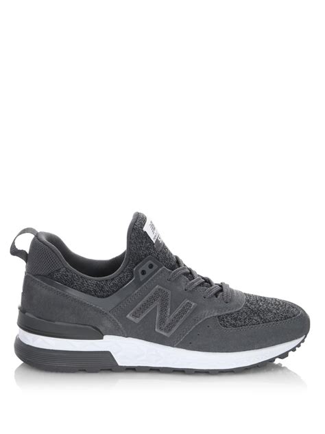 New Balance Suede 547 Sport Sneakers In Grey Gray Lyst