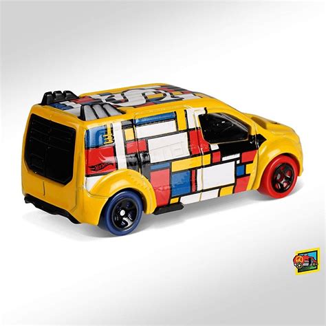 Ford Transit Connect Art Cars Hot Wheels FJY