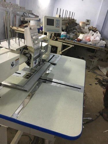 Eureka Semi Automatic Single Head Computerized Embroidery Machine