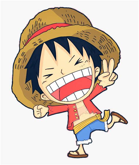 One Piece Ruffy Luffy Stickers One Piece Png Transparent Png