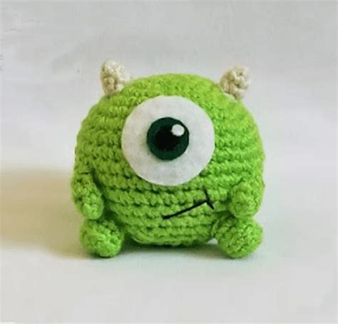 Mike Wazowski Patr N Gratuito Amigurumi Patrones De Amigurumis