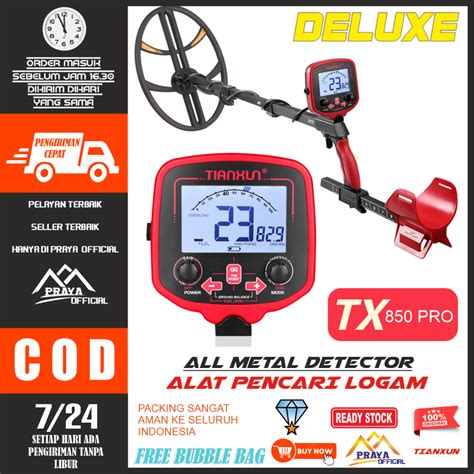 Jual PROFESSIONAL METAL DETECTOR TX850 UNDERGROUND ALAT PENCARI EMAS TX