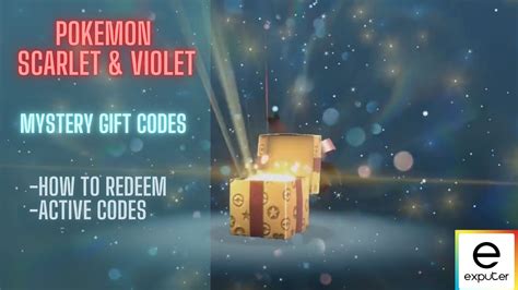 Pokemon Scarlet Mystery Gift Codes Not Expired Korry Mildrid