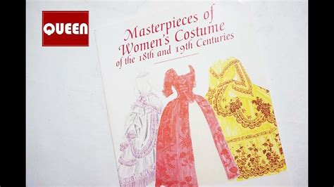 생활리뷰 Masterpieces of Women s Costume BOOK 중세시대 여성 드레스 YouTube