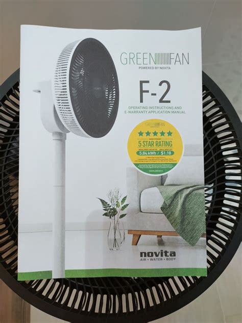 Novita Green Fan F Furniture Home Living Lighting Fans Fans On