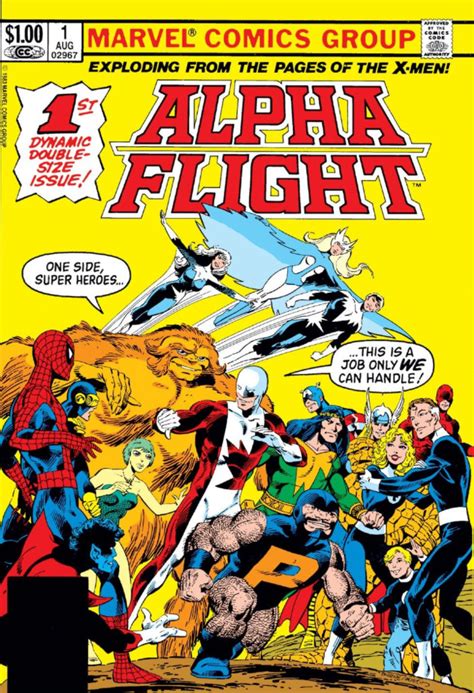 Alpha Flight Vol 1 1 Marvel Comics Database