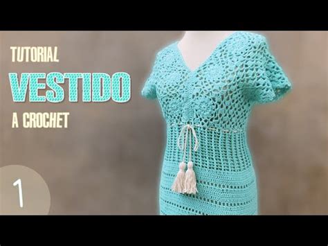 Vestido Para Mujer Tejido A Crochet Paso A Paso 1 De 3 YouTube