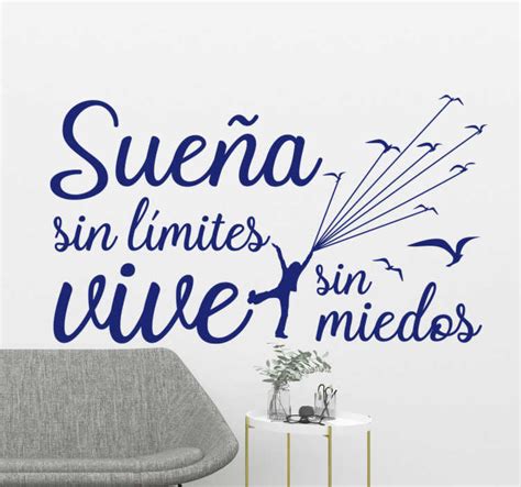 Sueños Ilimitados Vinilo Motivacional Tenvinilo