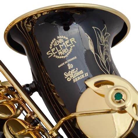 Best Selling French Henri Selmer Paris Alto Saxophone 802 E Flat Black