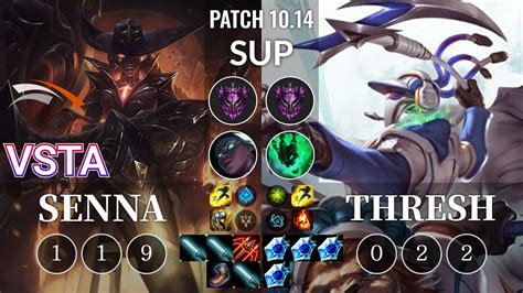 HLE Vsta Senna Vs Thresh Sup KR Patch 10 14 YouTube