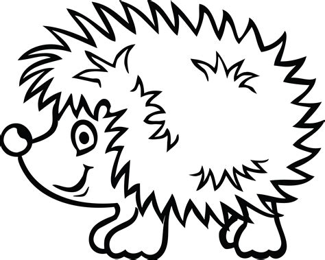 Hedgehog Black And White Clipart Wikiclipart | Porn Sex Picture