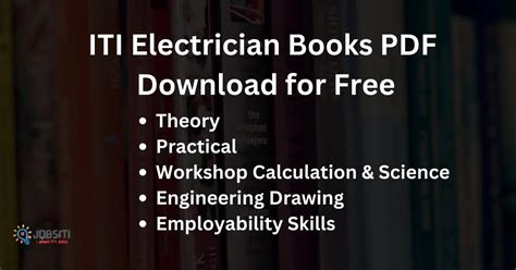 Iti Electrician Books Pdf Download 2024 Free Hindi And English