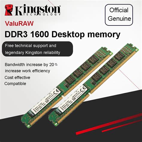 Ready Stock】kingston Pc Memory Ram Memoria Module Computer Desktop 1gb