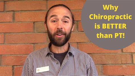 Why Chiropractic Is Better Than Physical Therapy Youtube