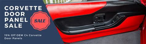 C4 Corvette Door Panels - 1990-96 OEM Original GM Door Panels | Factory ...