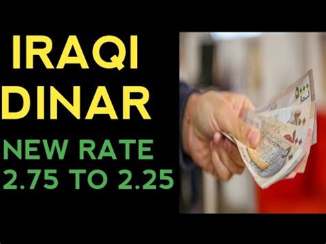 Iraqi Dinar Value To Decided Iraqi Dinar Cbi Sudani