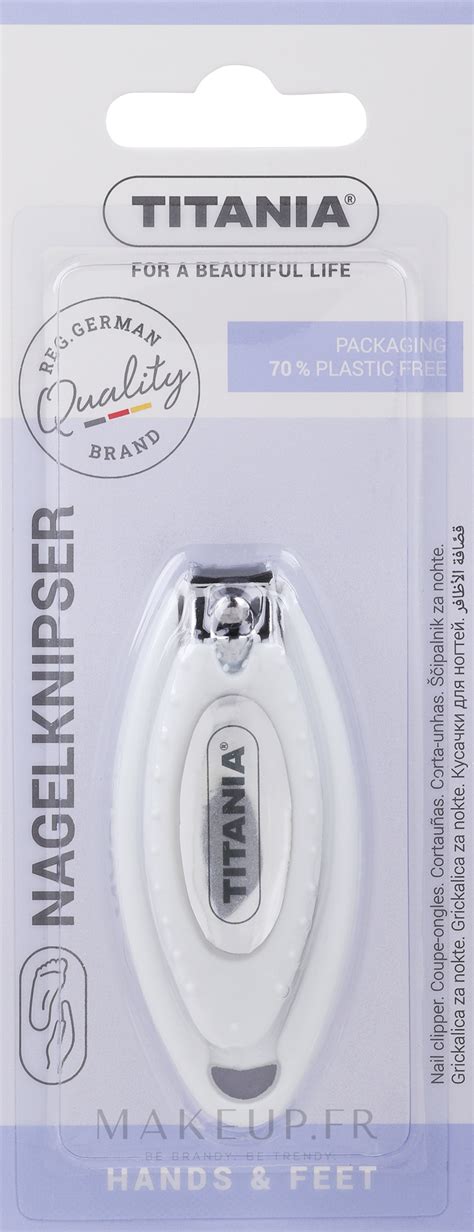 Titania Coupe ongles avec étui en plastique Makeup fr